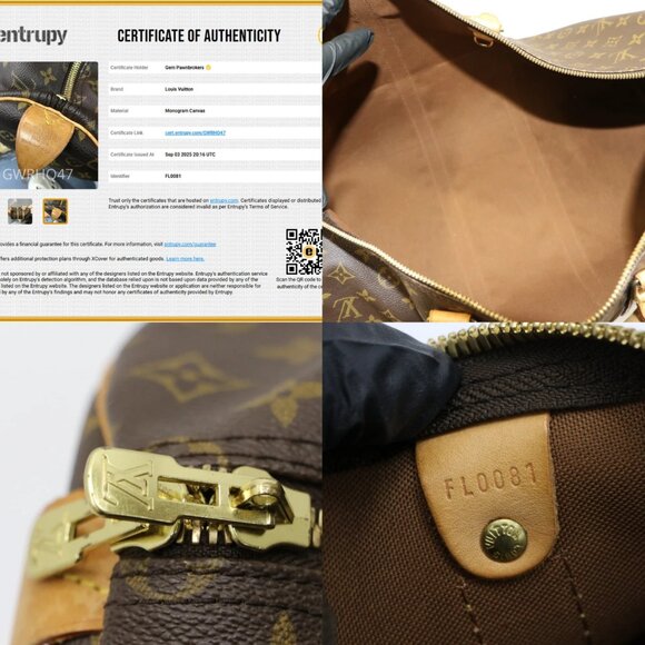 Louis Vuitton Keepall Bandoulière 50 Safron Yellow - Picture 15 of 15